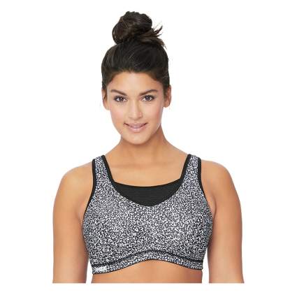 high performance plus size sports bra