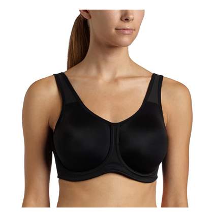 flat wire plus size sports bra