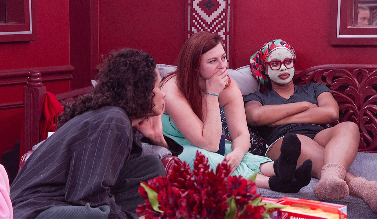 Morgan, Rachel, and Mickey on 'Big Brother 27'