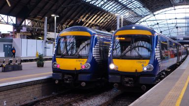 Rail services disrupted between Glasgow and Aberdeen after staff member falls ill