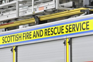 Firefighters extinguish blaze near Coatbridge railway