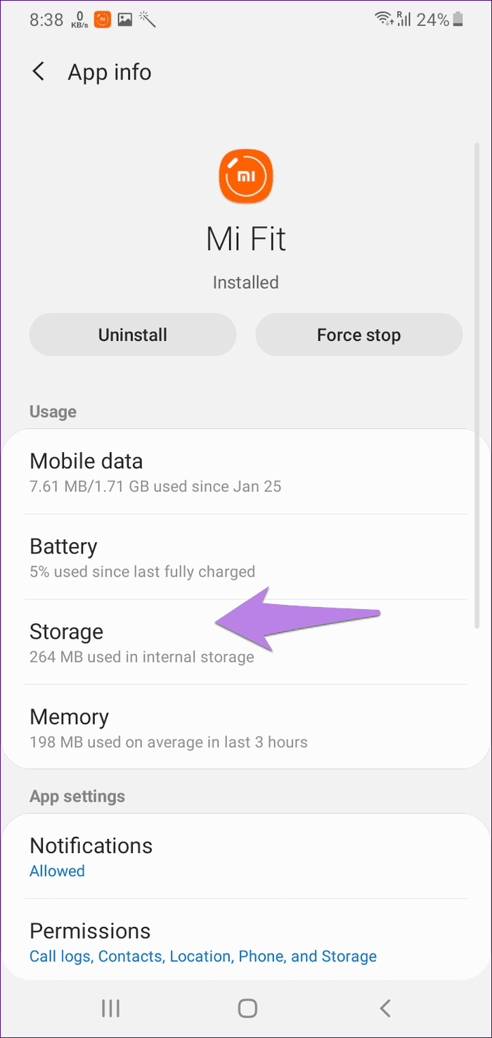 Cannot pair mi band 8
