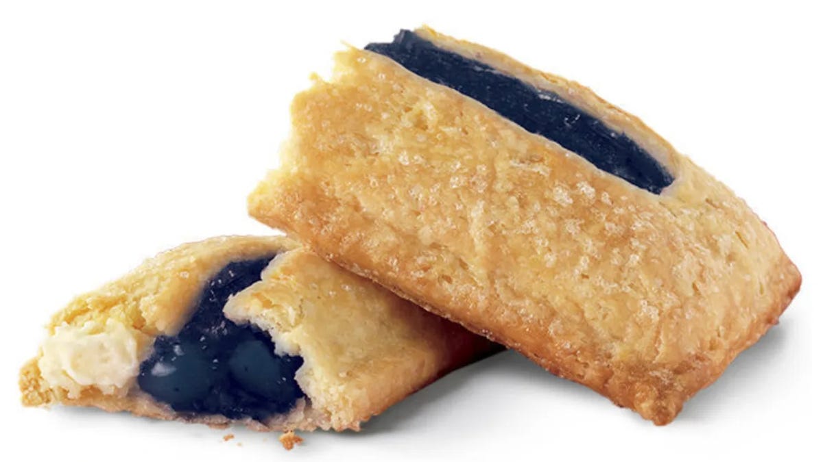 McDonald&apos;s Blueberry & Cr&#xE9;me Pie