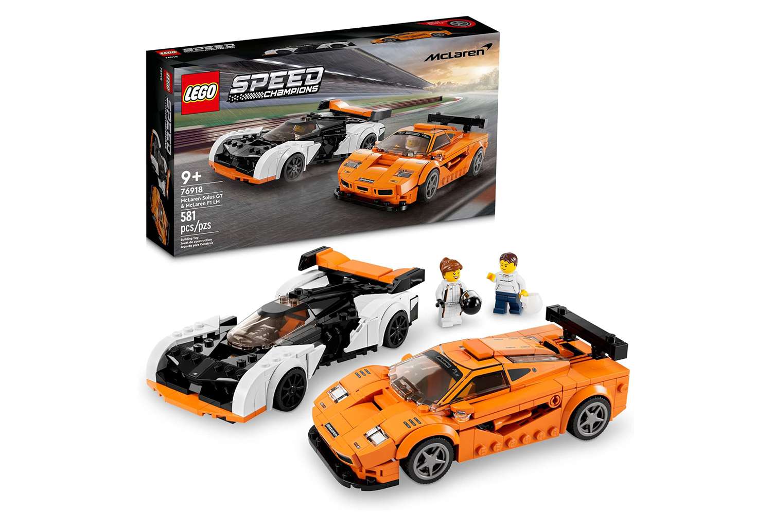 Black Friday Amazon LEGO Speed Champions McLaren Solus GT & McLaren F1 LM 76918